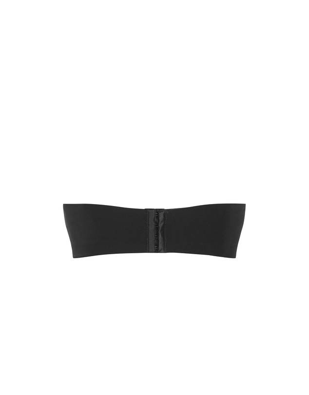 City Chic - Plus Size Luxe Microfibre Strapless Bra - black