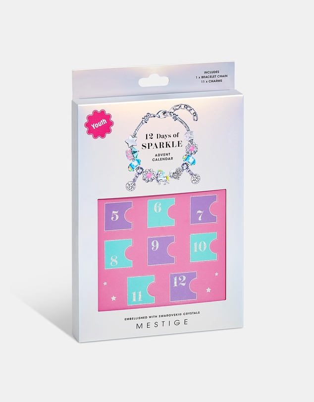 Mestige Kids - Unicorn Advent Calendar - Charm Bracelet embellished with crystals from Swarovski