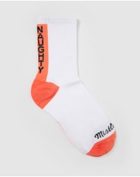 High Heel Jungle - Naughty N Nice Two Pack Socks