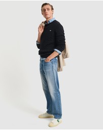 Gant - Cotton Cable Crew Neck Knit
