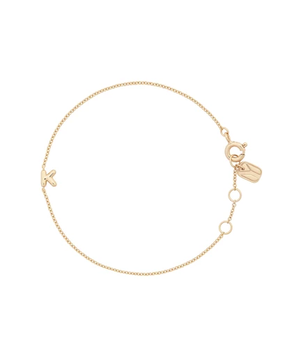 YCL  - Bubble Initial Bracelet K