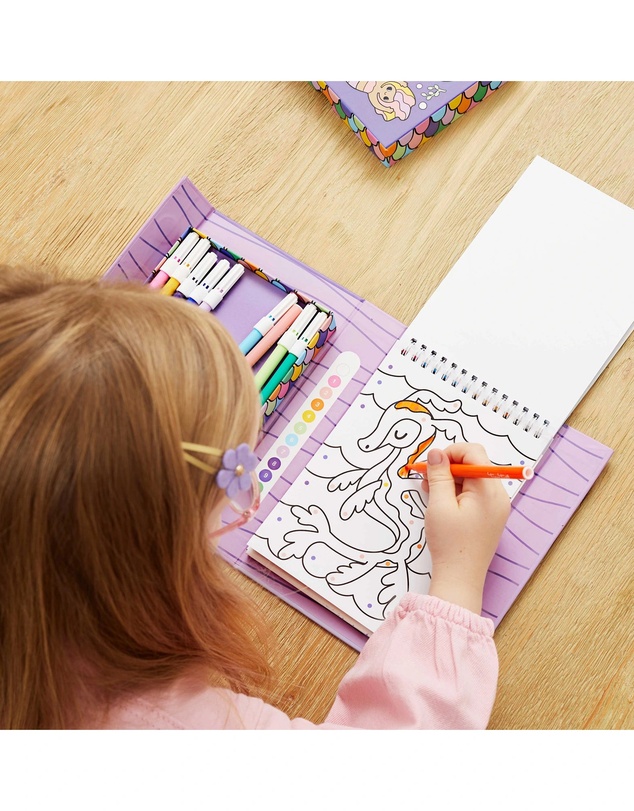 Tiger Tribe - Colour by Numbers Mermaids and Friends