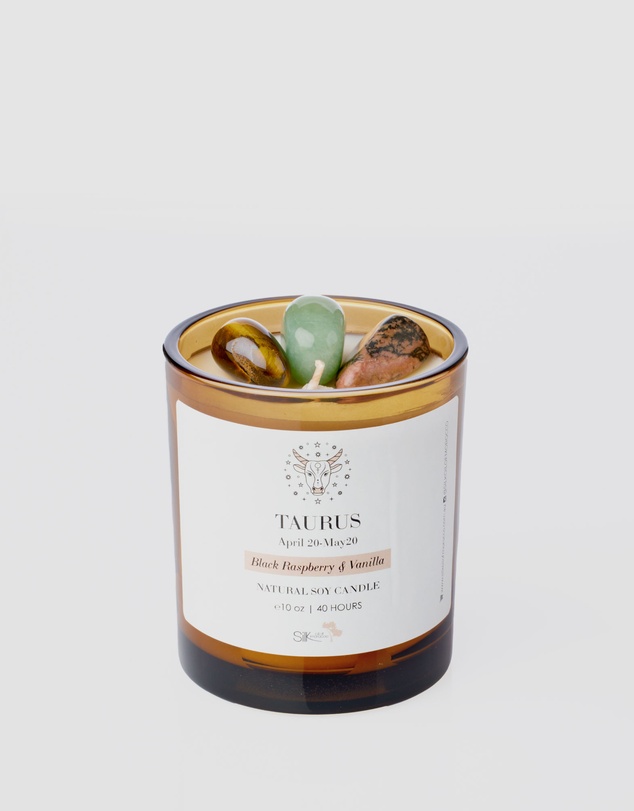 Silk Oil of Morocco - Taurus Amber Natural Soy Candle