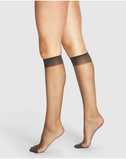 Levante - 5 Pack Ultra Sheer Knee High (2 Pair Per Pack)