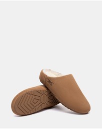 EVERAU - Australian Shepherd Ugg Somni Cow Suede Upper Loafer Oxfords Flats