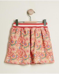 PLAY etc - Kaleidoscope Retro Mini Skirt - Kids-Teens