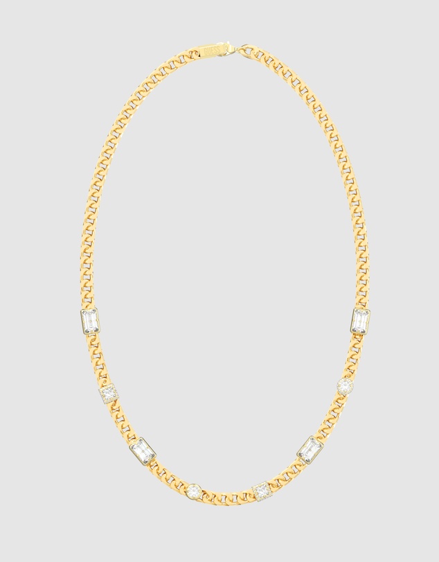 GUESS - GUESS Mens Gold-Tone Supremo Chain Necklace