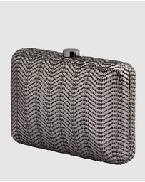 Olga Berg - Hannah Textured Clutch