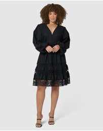 Something 4 Olivia - Zaliah Lace Mini Dress