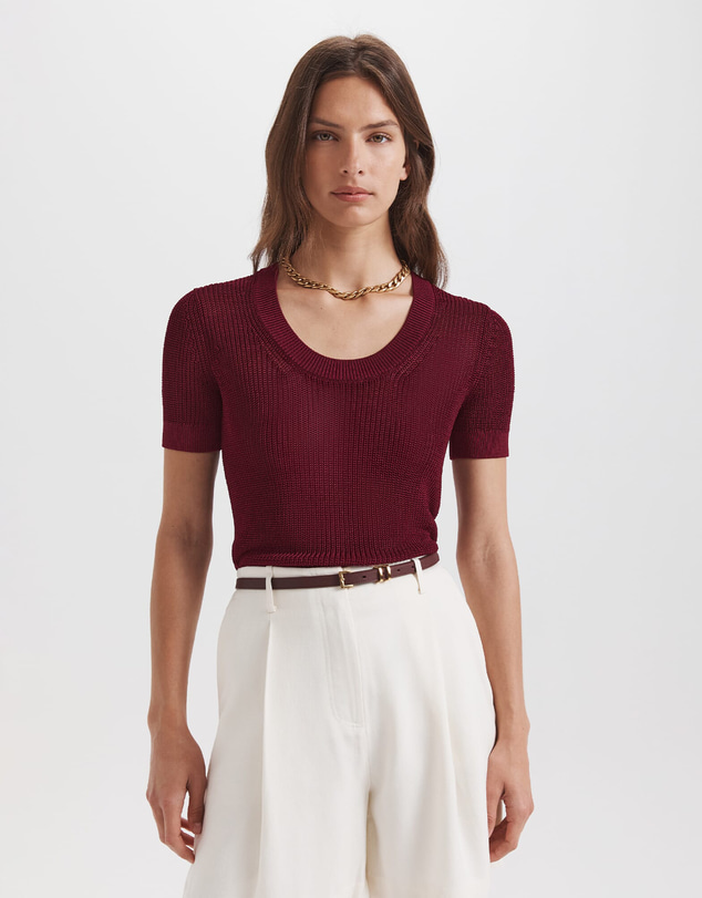 SABA - Zala Scoop Neck Tee