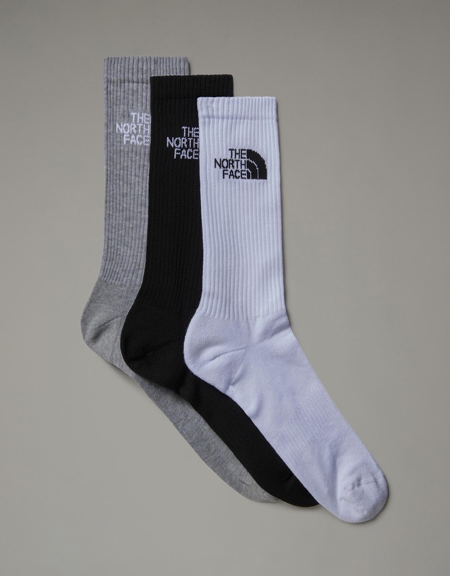 The North Face - 3-Pack Multi Sport Cush Crew Socks