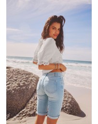 NEXT - Denim Knee Shorts