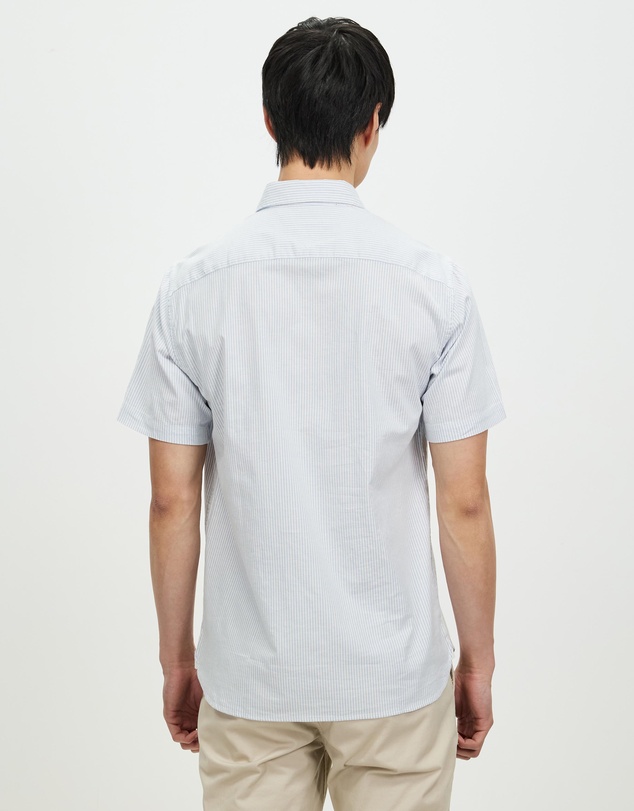 Tommy Hilfiger - 1985 Flex Oxford Stripe SS Shirt