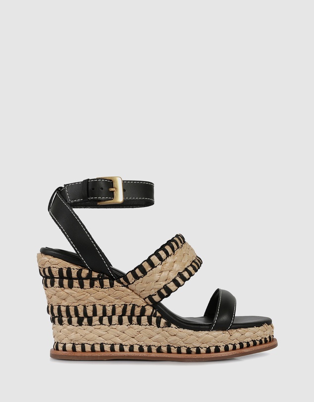 Sempre Di - Bianca Wedge Sandals