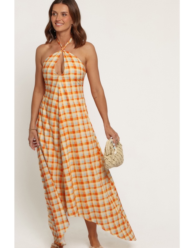 Petal & Pup - Costello Maxi Dress - Multi Orange