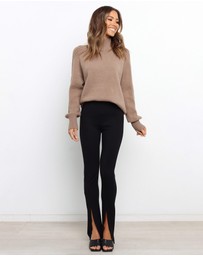 Petal & Pup - Cersi Knit Sweater - Mocha