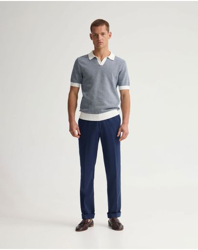 Navy/Ecru
