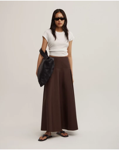Witchery - Cotton Basque Skirt