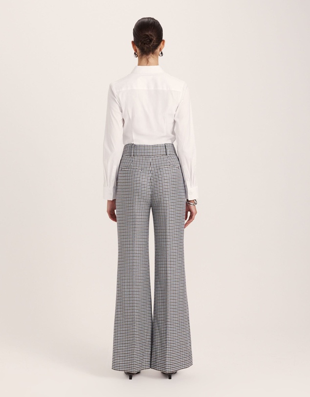 SABA - Prudence Wool Check Pant