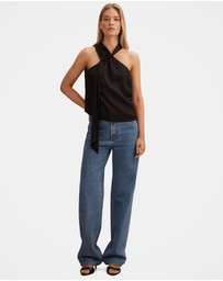 Forever New - Christina Satin Ruched Camisole Top