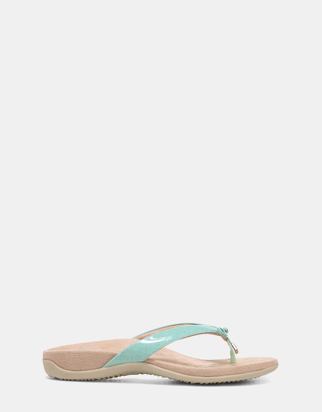 Vionic - Bella Toe Post Sandal - Menta Tile
