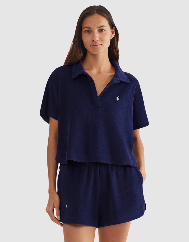 Polo Ralph Lauren - Organic Cotton Terry Top & Shorts Beach Coord