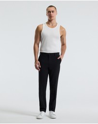Calibre - Ribbed Tank White