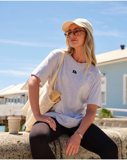 Ceres Life - Lola Longline Step Hem Tee