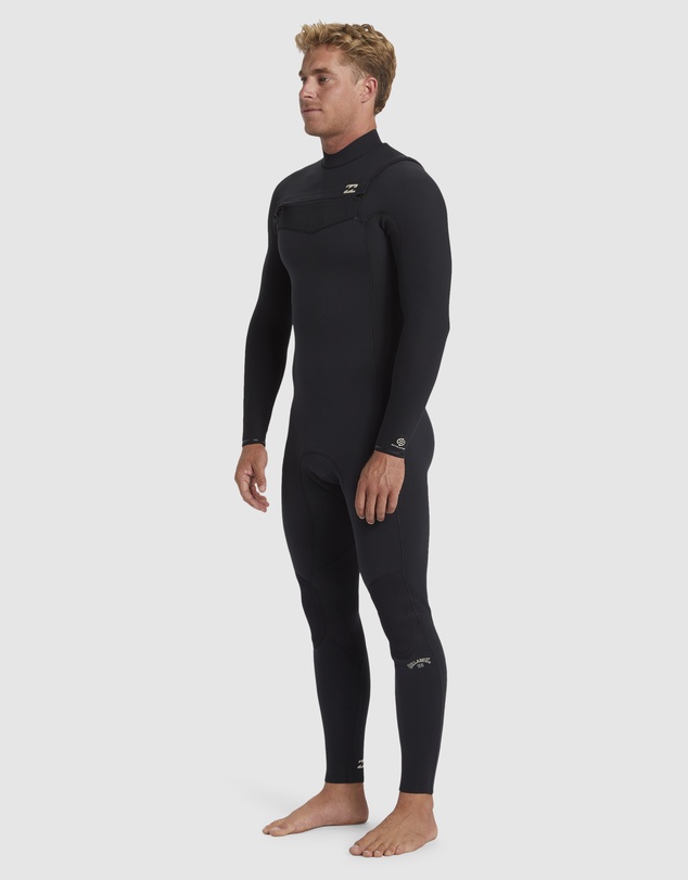 Billabong - Mens 4/3mm Revolution Natural Chest Zip Wetsuit