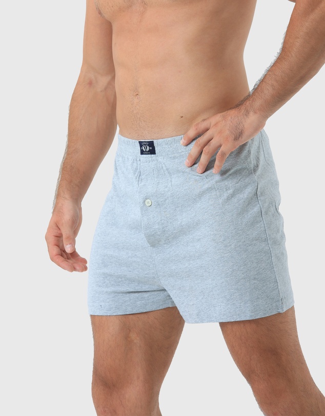 Coast Clothing - 2 Pack Knit Boxers - Grey