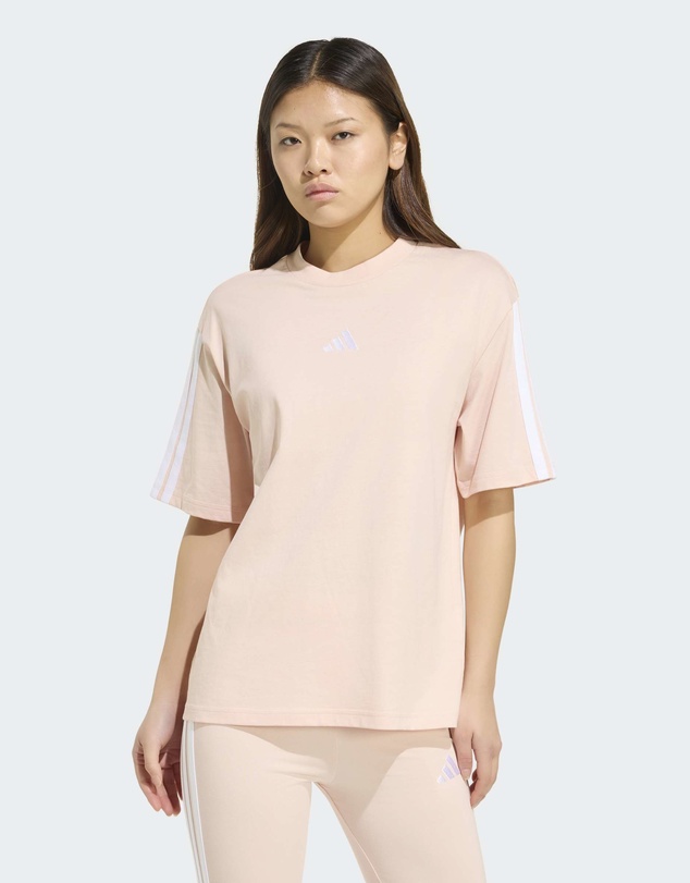adidas Sportswear - Essentials 3-Stripes Boyfriend Tee Womens
