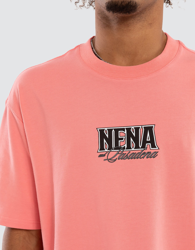 Nena & Pasadena - Fuchsia Box Fit Tee