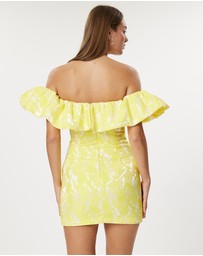 Honey and Beau - Puff Sleeve Dress