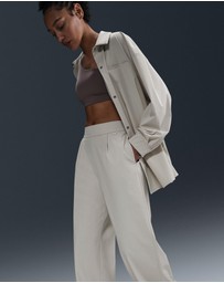 Nike - 24.7 PerfectStretch Dri-FIT High-Waisted Wide Leg Pants