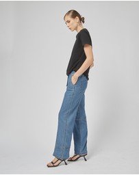DRICOPER DENIM - Clare Black Tee