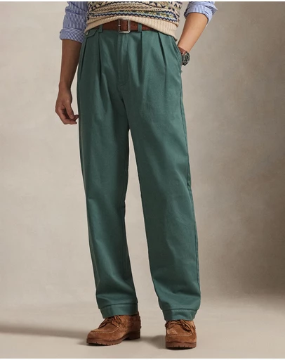 Polo Ralph Lauren - Whitman Relaxed Fit Pleated Chino Pants