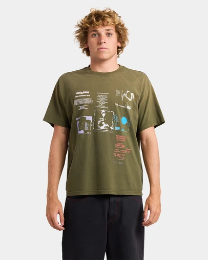 RVCA - Mens Back Cover 50 Years T-Shirt