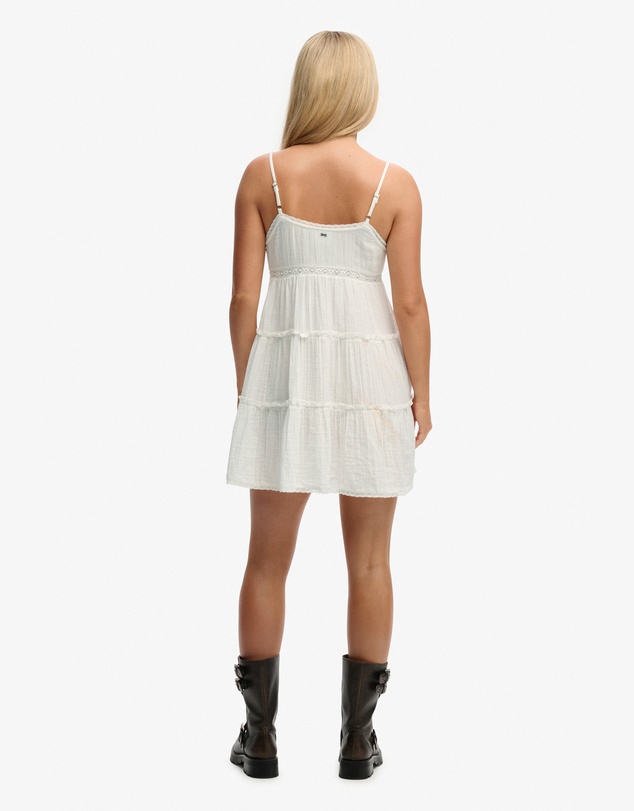 Superdry - Cheesecloth Tiered Mini Dress
