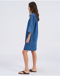Vero Moda - Tolke Denim Shirt Dress
