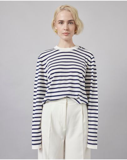 Navy stripe