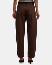 Forever New - Emma Mid Rise Barrel Jeans