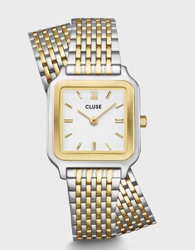 Cluse - Gracieuse Petite Double Steel White/Bicolour