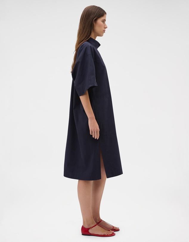 Oroton - Mock Neck Popover Dress