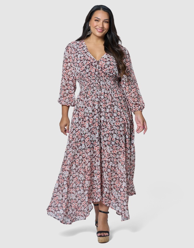 The Poetic Gypsy - Bohemian Harmony Maxi Dress