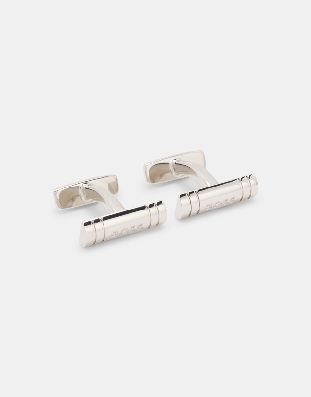 BOSS - Brass Cufflinks and Tie Bar Set