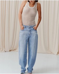Marella - ICONIC EXCLUSIVE - Emily Ratajkowski - Barrels Denim Jean