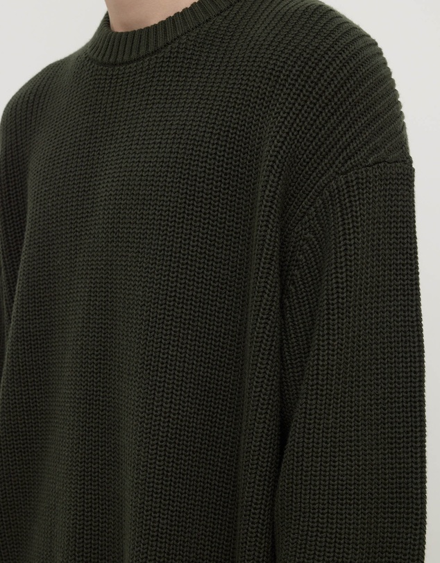Assembly Label - Carson Cotton Rib Knit Jumper