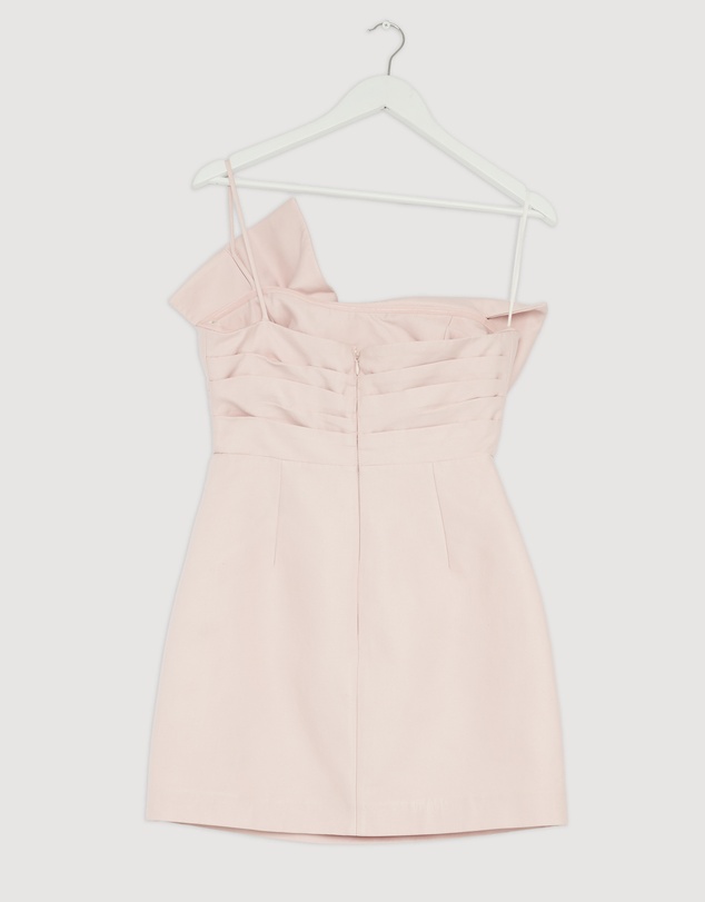 Revibe - Repaired Shona Joy Otis Twist Knot Mini Dress - AU 10