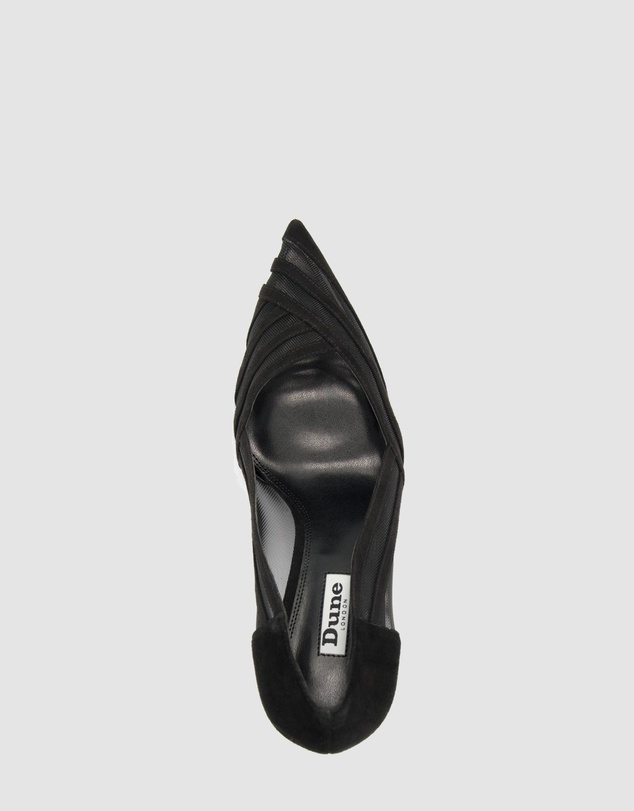 Dune London - Axis - Black Suede