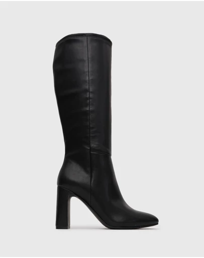 Betts - Wider Fit Prime Block Heel Knee High Boots